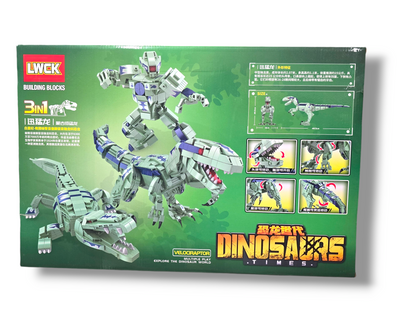 Dinozaura konstruktors 3 in 1, Bešs