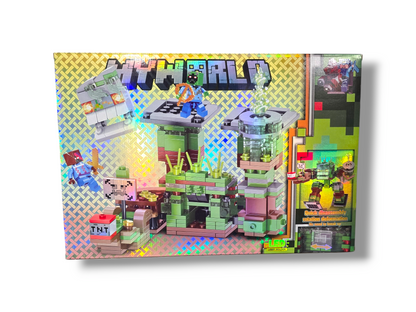 MYWORLD(Minecraft) konstruktors zaļš monstriņš 508d.