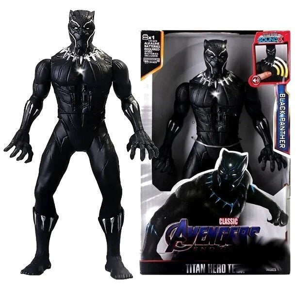 Figūriņa ar skaņas efektiem Avengers Black Panther, 29 cm