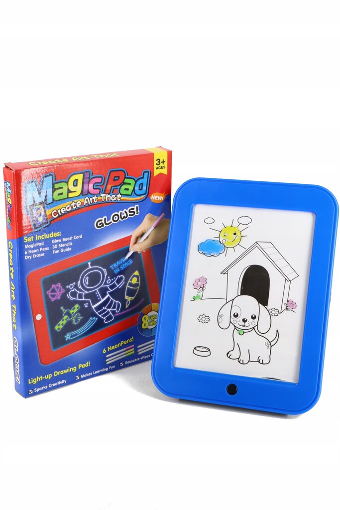 Izgaismota zīmēšanas tāfele Magic Pad(Nejauši izvēlēta krāsa)