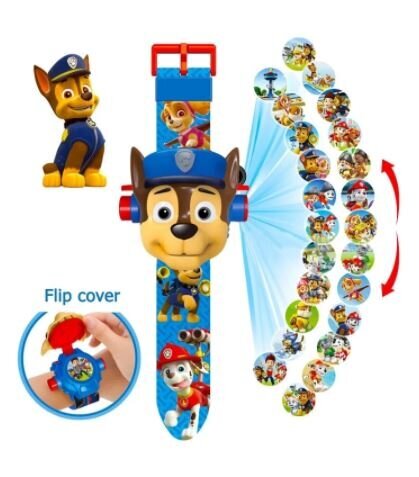 Pulkstenis ar projektoru Cheis Paw Patrol