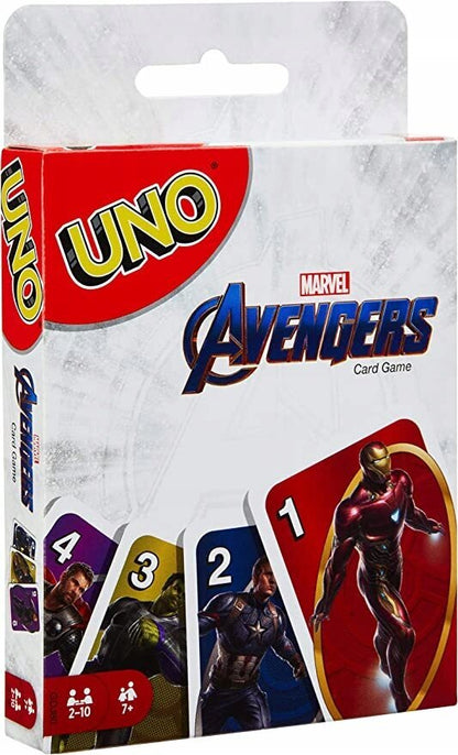 UNO kārtis Avengers