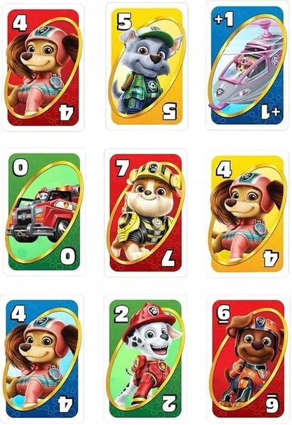 UNO Paw Patrol kārtis